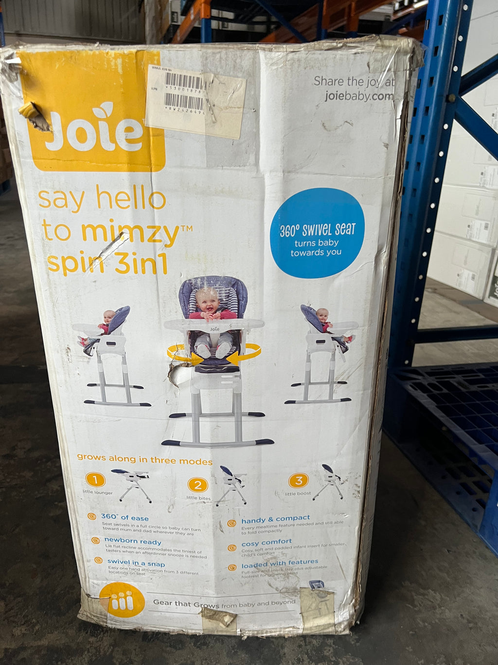 [AS IS] Joie Mimzy Spin 3in1