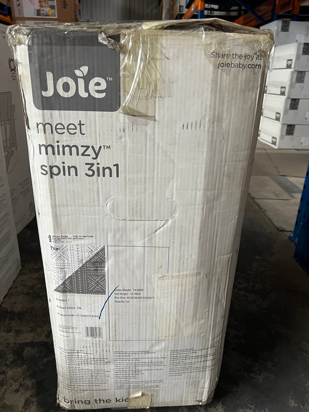 [AS IS] Joie Mimzy Spin 3in1