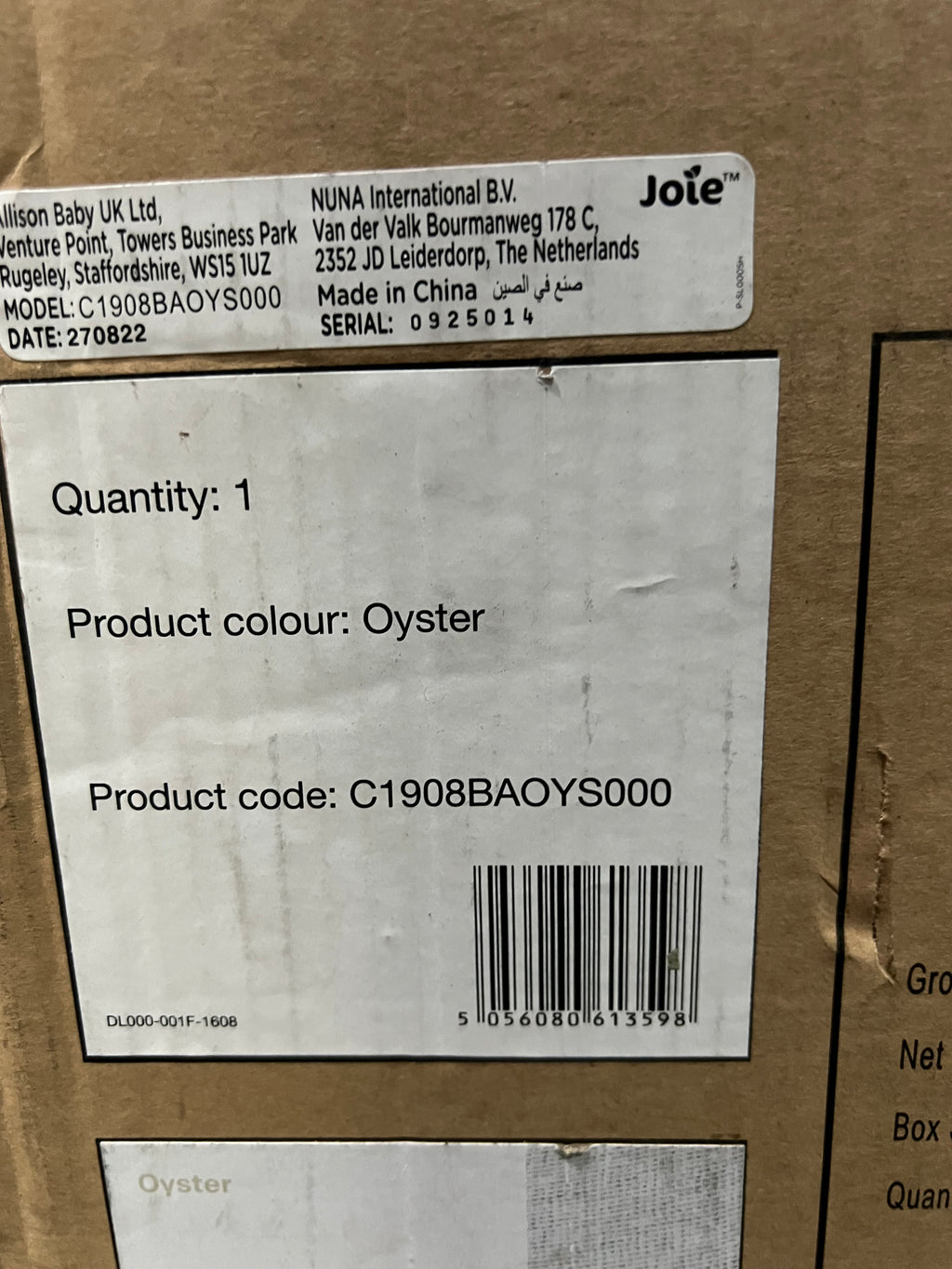 [AS IS] Joie i-Plenti