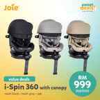 Joie i-Spin 360 with Canopy