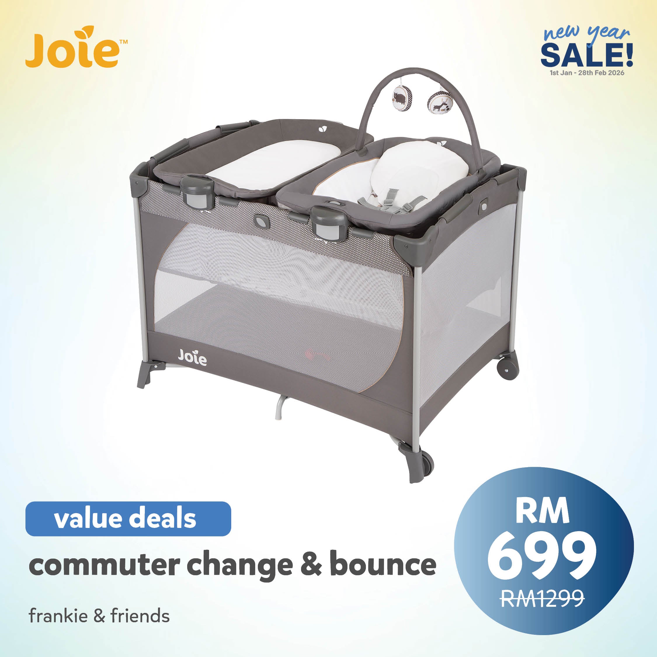 Joie Commuter Change & Bounce